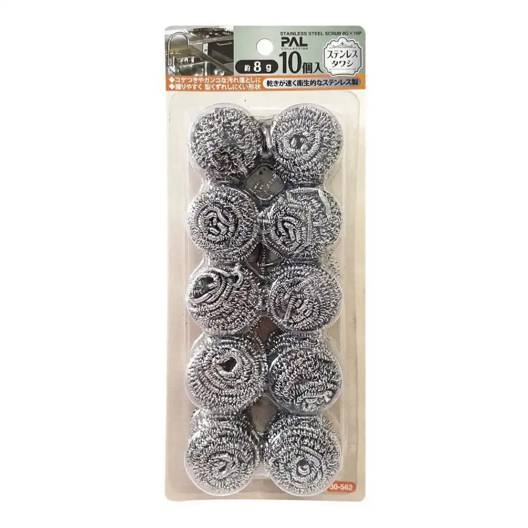 ESPONJA DE ACO INOX SEIWA 10UN COD.30-562 CHINA