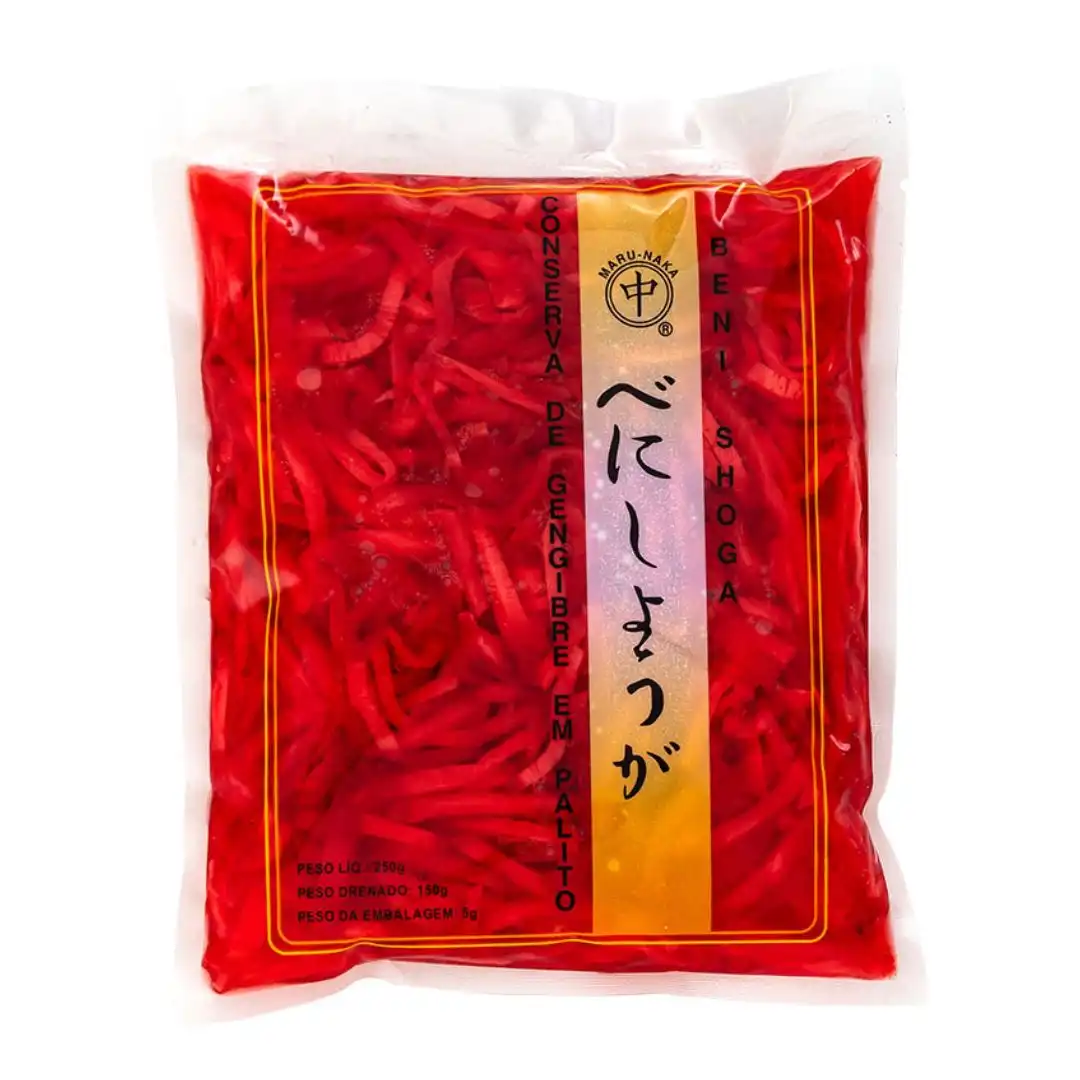 BENI SHOGA MARUNAKA CONSERVA DE GENGIBRE EM PALITO 150G