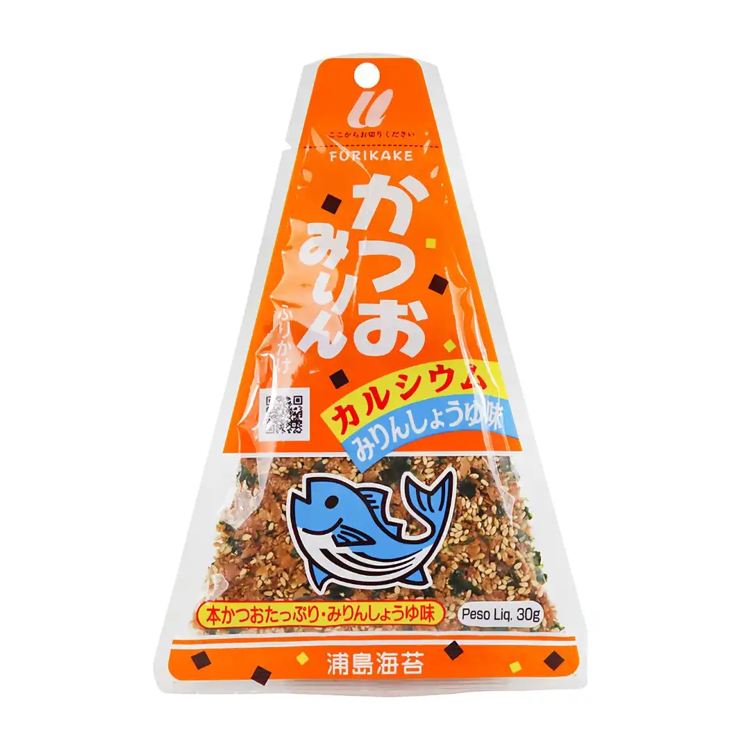 FURIKAKE URASHIMA KATSUO MIRIN TEMPERO ARROZ 30G JAPAO