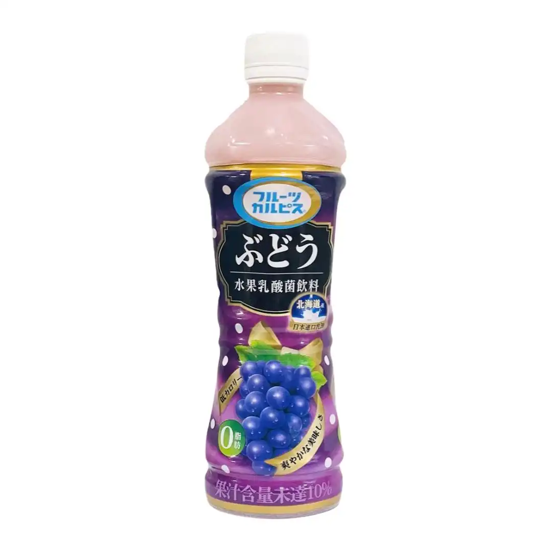 CALPIS UVA BEBIDA LEITE FERMENTADO 500ML TAIWAN