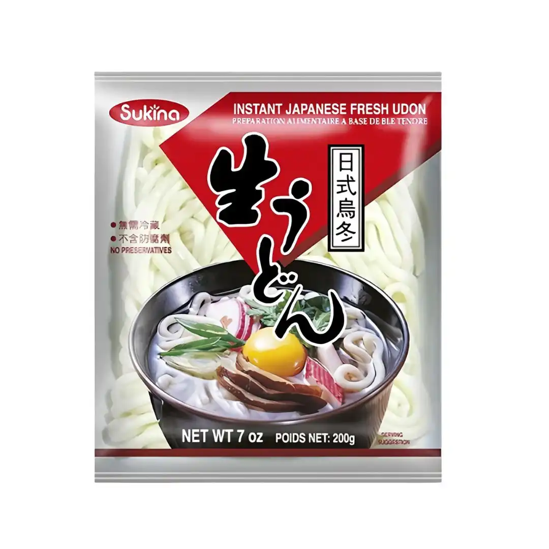 MACARRAO PRE-COZIDO NAMA UDON SUKINA SEM TEMPERO 200G COREIA