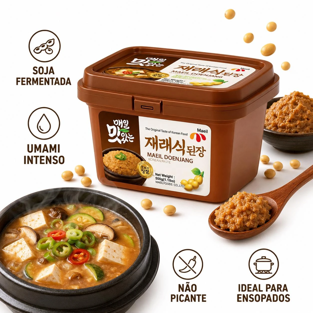 DOENJANG GOLD MAEIL MISSO COREANO TRADICIONAL 500G COREIA