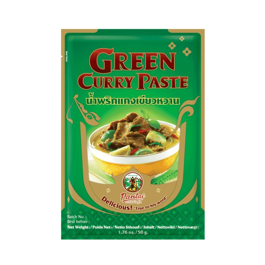 PASTA DE CURRY VERDE PANTAI 50G TAILANDIA