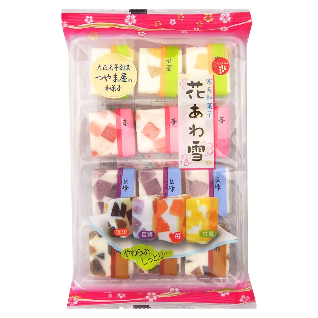 GELATINA MERENGUE TSUYAMAYA HANA AWA YUKI 186G JAPAO