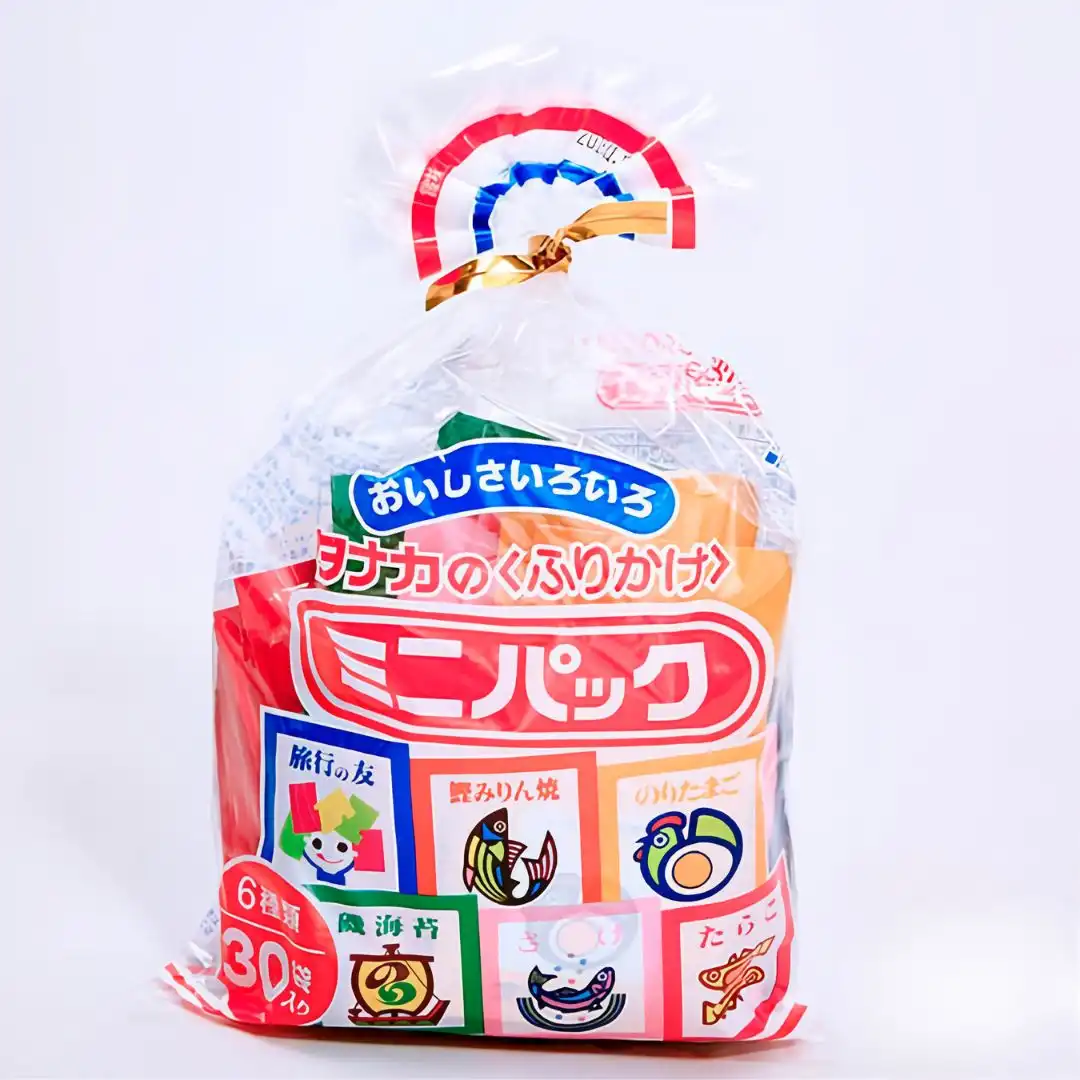 FURIKAKE TANAKA MINI PACK SORTIDO 30 SACHES 60G JAPAO