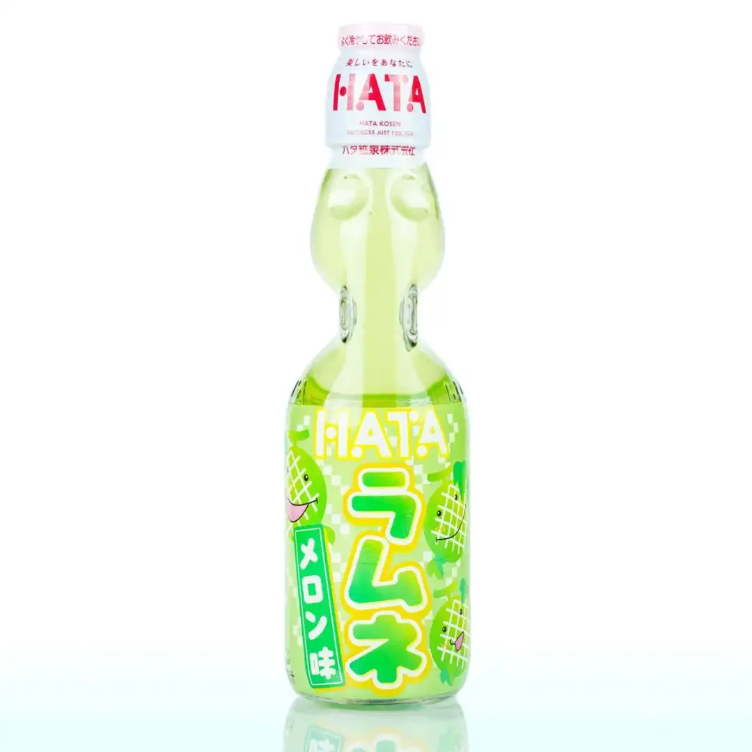 BEBIDA GASEIFICADA RAMUNE HATA MELAO 200ML JAPAO