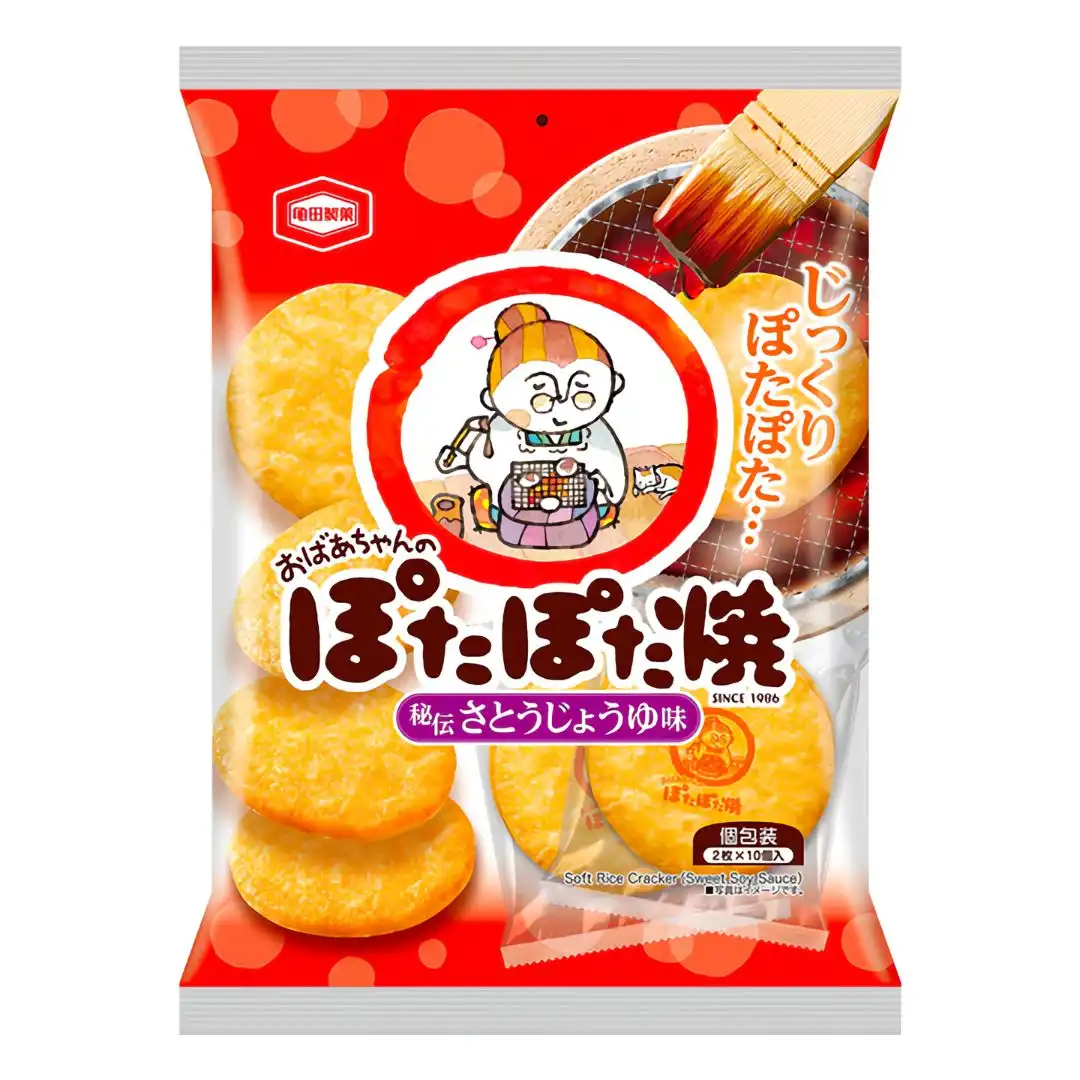 BISCOITO DE ARROZ KAMEDA POTAPOTA YAKI AGRIDOCE 117G JAPAO