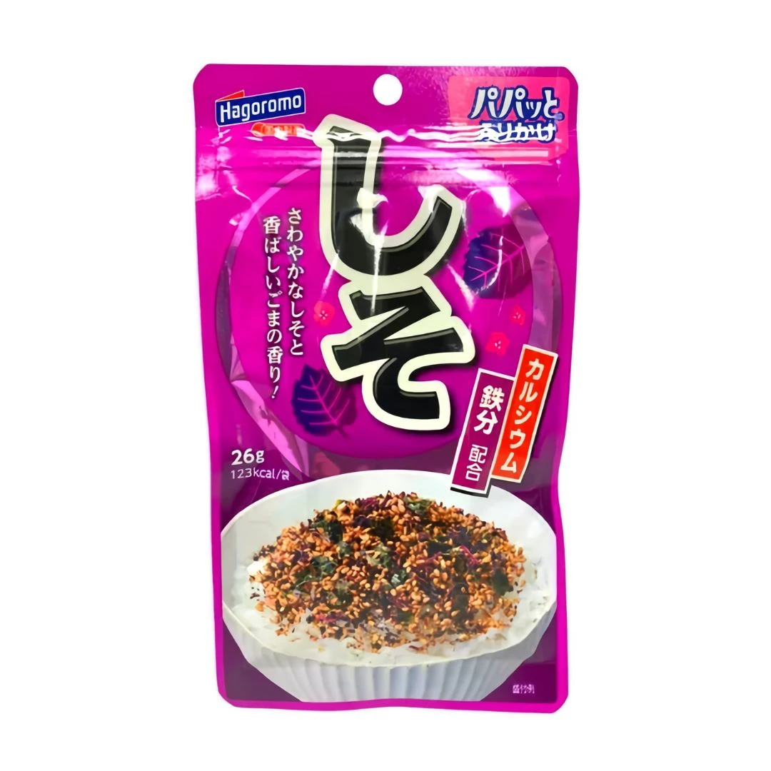 FURIKAKE HAGOROMO SHISO TEMPERO ARROZ 26G JAPAO