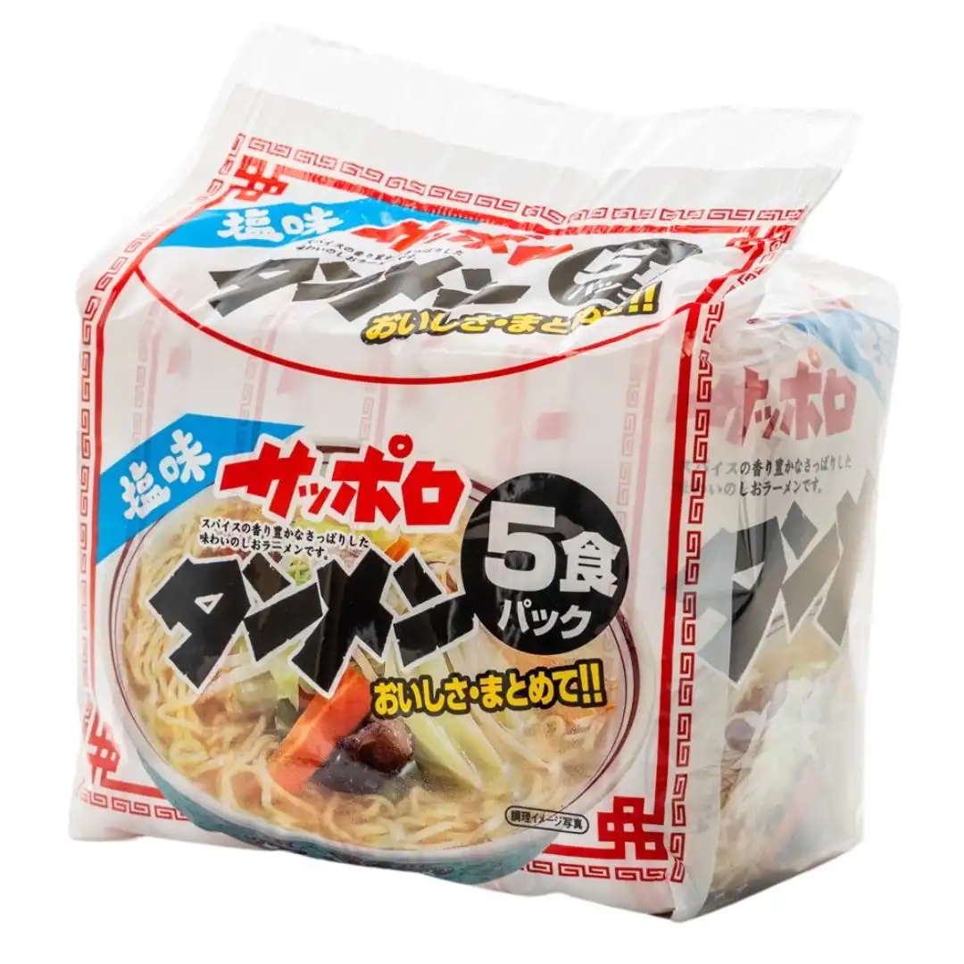 LAMEN INST SUNAOSHI SAPPORO SHIO SAL 400G 5UN JAPAO
