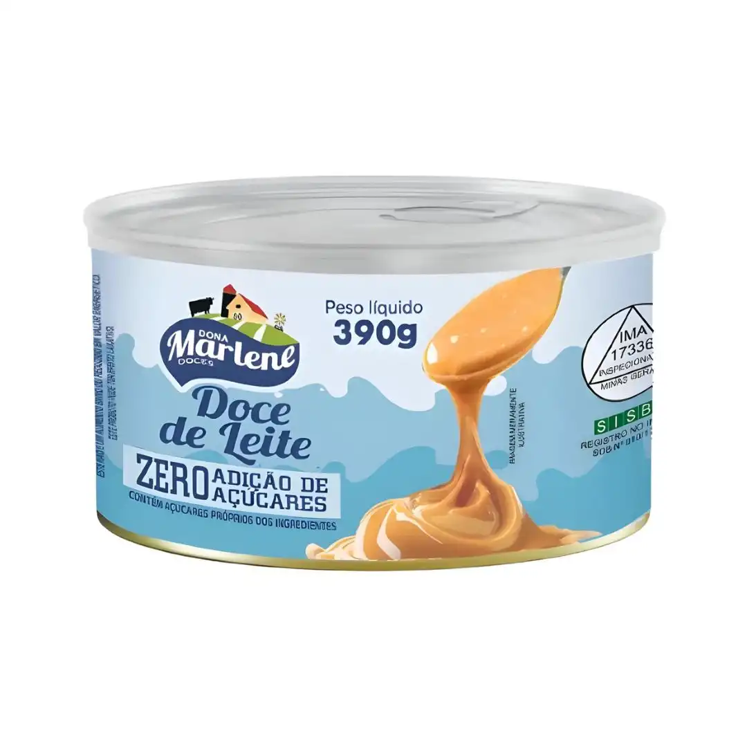 DOCE DE LEITE DONA MARLENE 390G ZERO ACUCAR