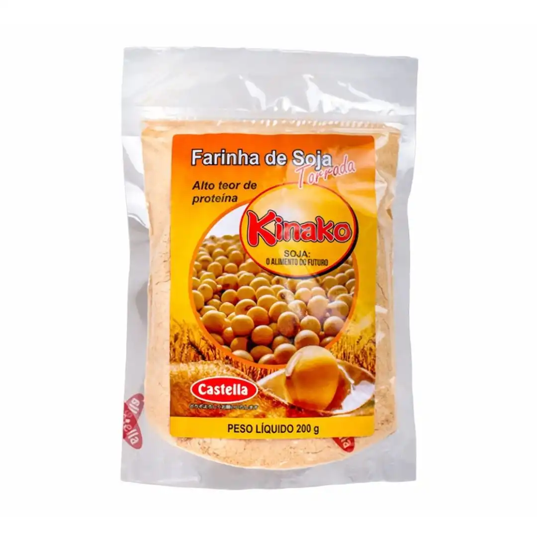 FARINHA DE SOJA TORRADA KINAKO CASTELLA 200G
