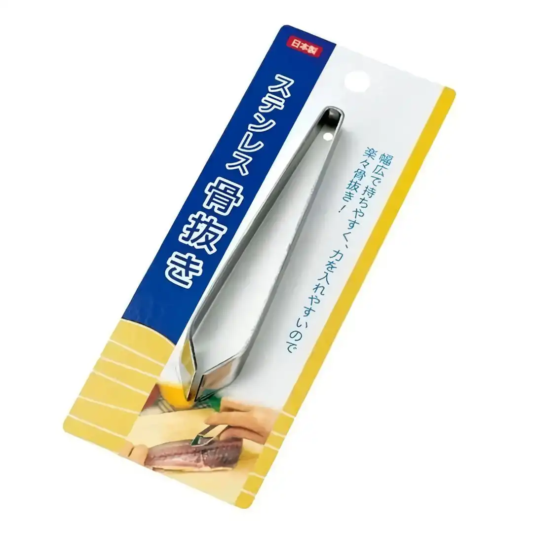 PINCA ESPINHA PEIXE ECHO KINZOKU INOX 12X1CM JAPAO