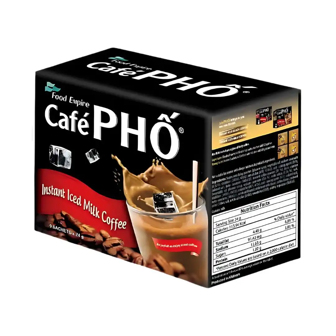 CAFE INSTANTANEO FOOD EMPIRE PHO 216G 9 SACHES MALASIA