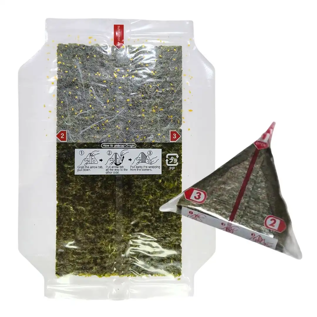 NORI PARA ONIGUIRI FUJIAN COM PELICULA PROTETORA 10UN CHINA