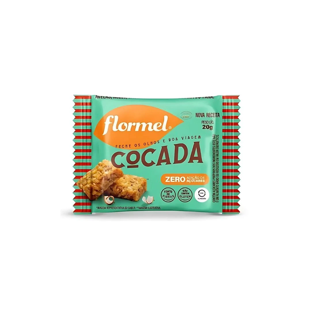 COCADA FLORMEL 20G ZERO ACUCAR
