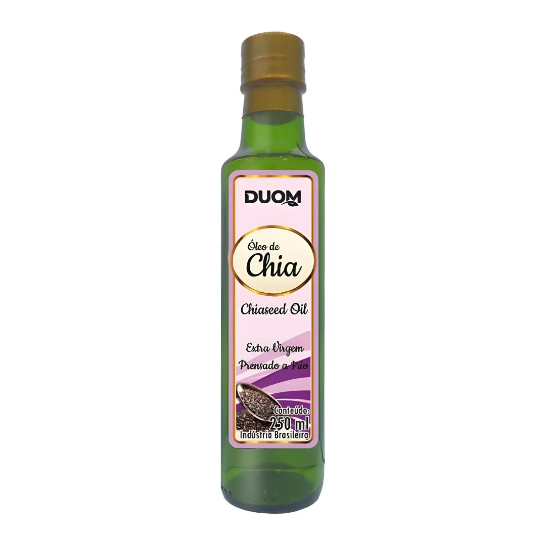 OLEO PRENSADO A FRIO CHIA DUOM 250ML