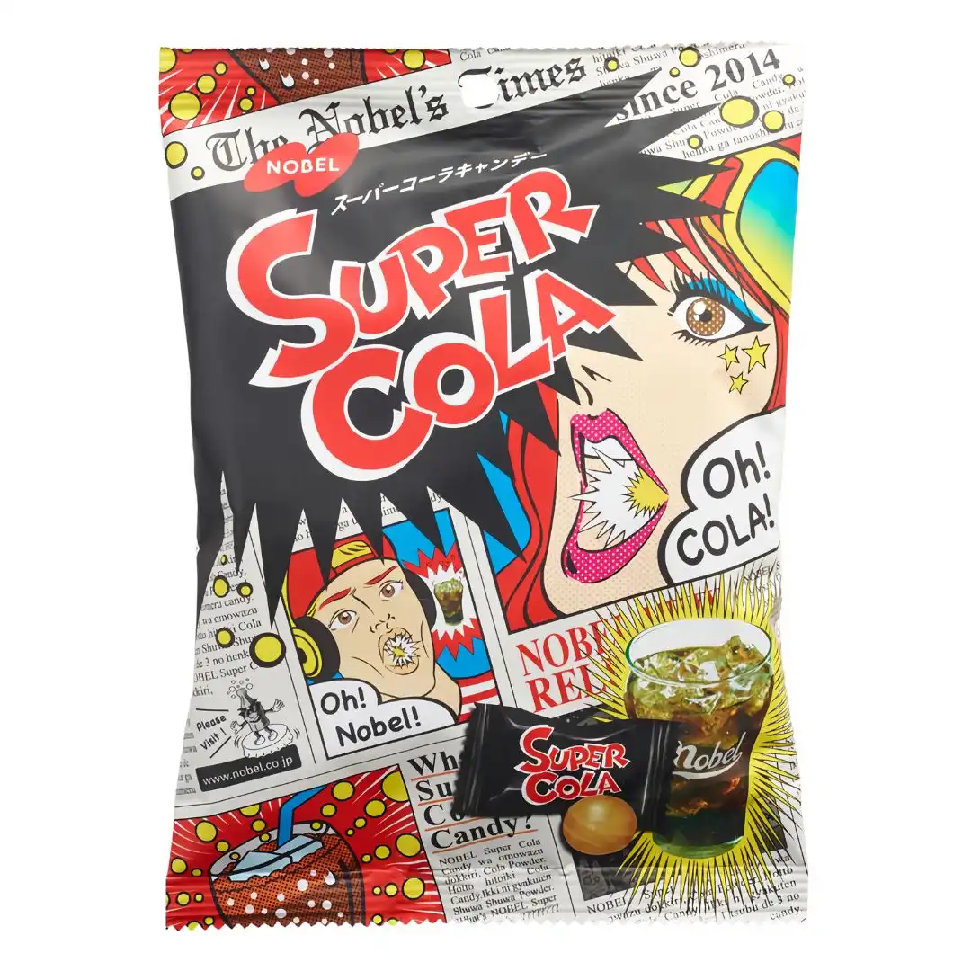 BALA NOBEL SUPER COLA 87G JAPAO