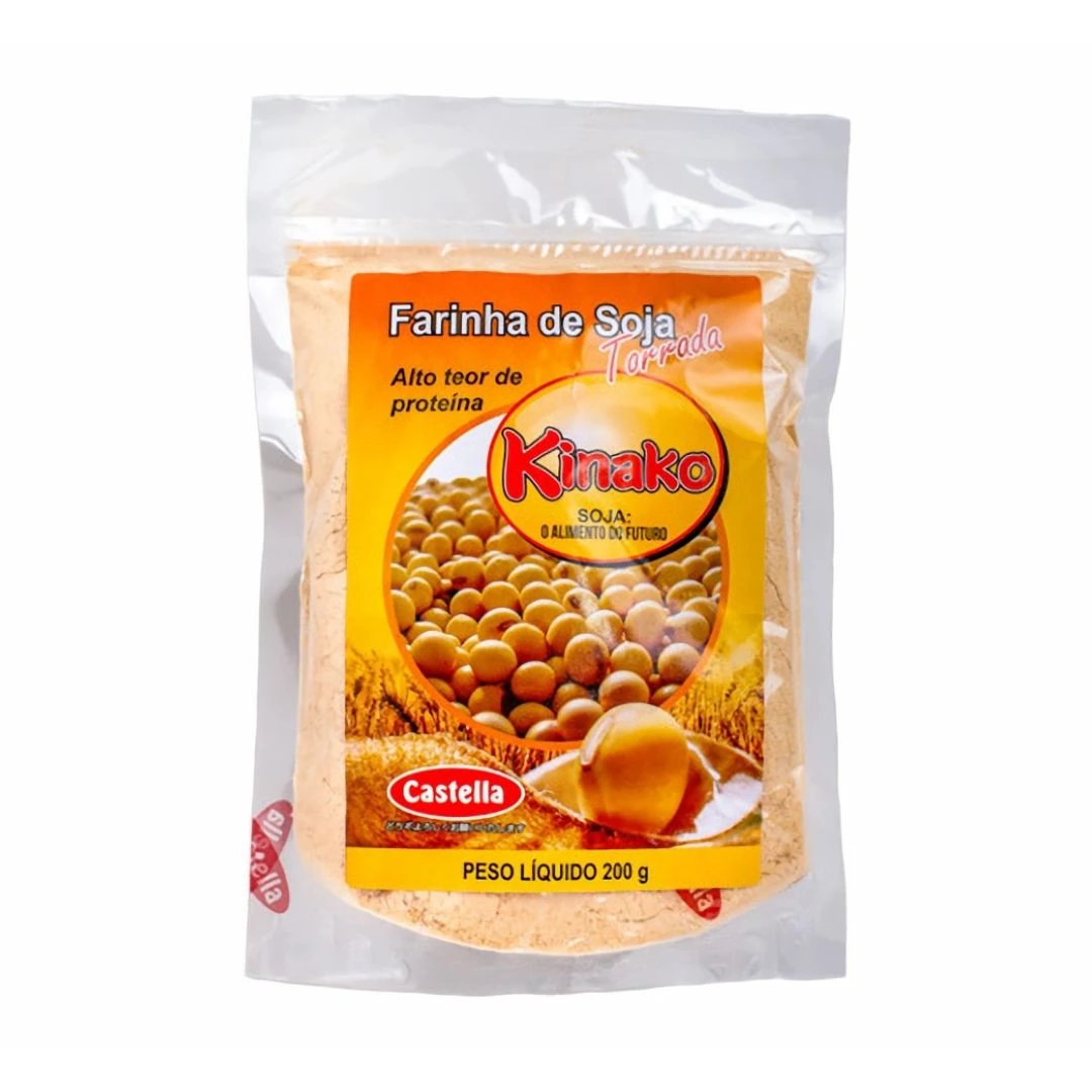 FARINHA DE SOJA TORRADA KINAKO CASTELLA 200G