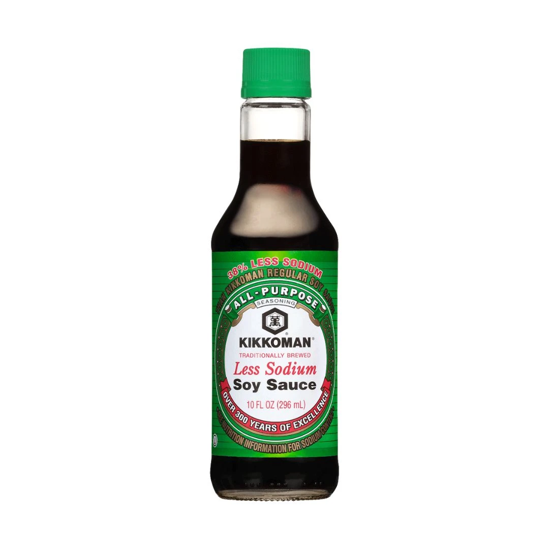 SHOYU KIKKOMAN LESS SODIUM FERMENTACAO NATURAL  296ML EUA